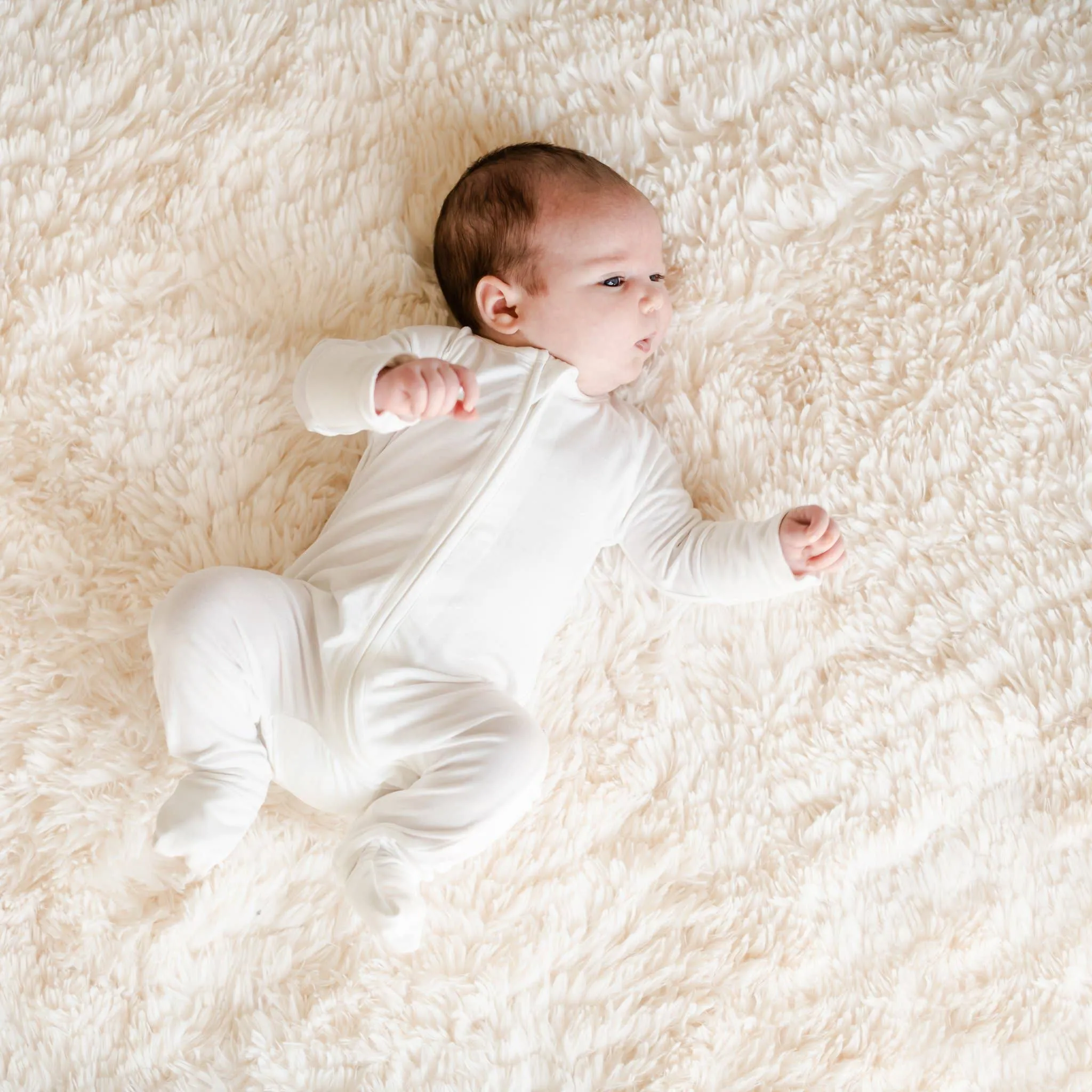 Little Sleepies Pearl Convertible Romper/Sleeper