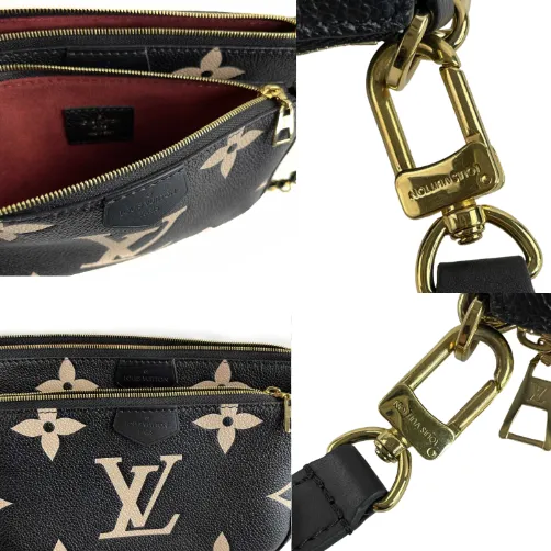 Louis Vuitton Bi-Color Monogram Empreinte Multi Pochette