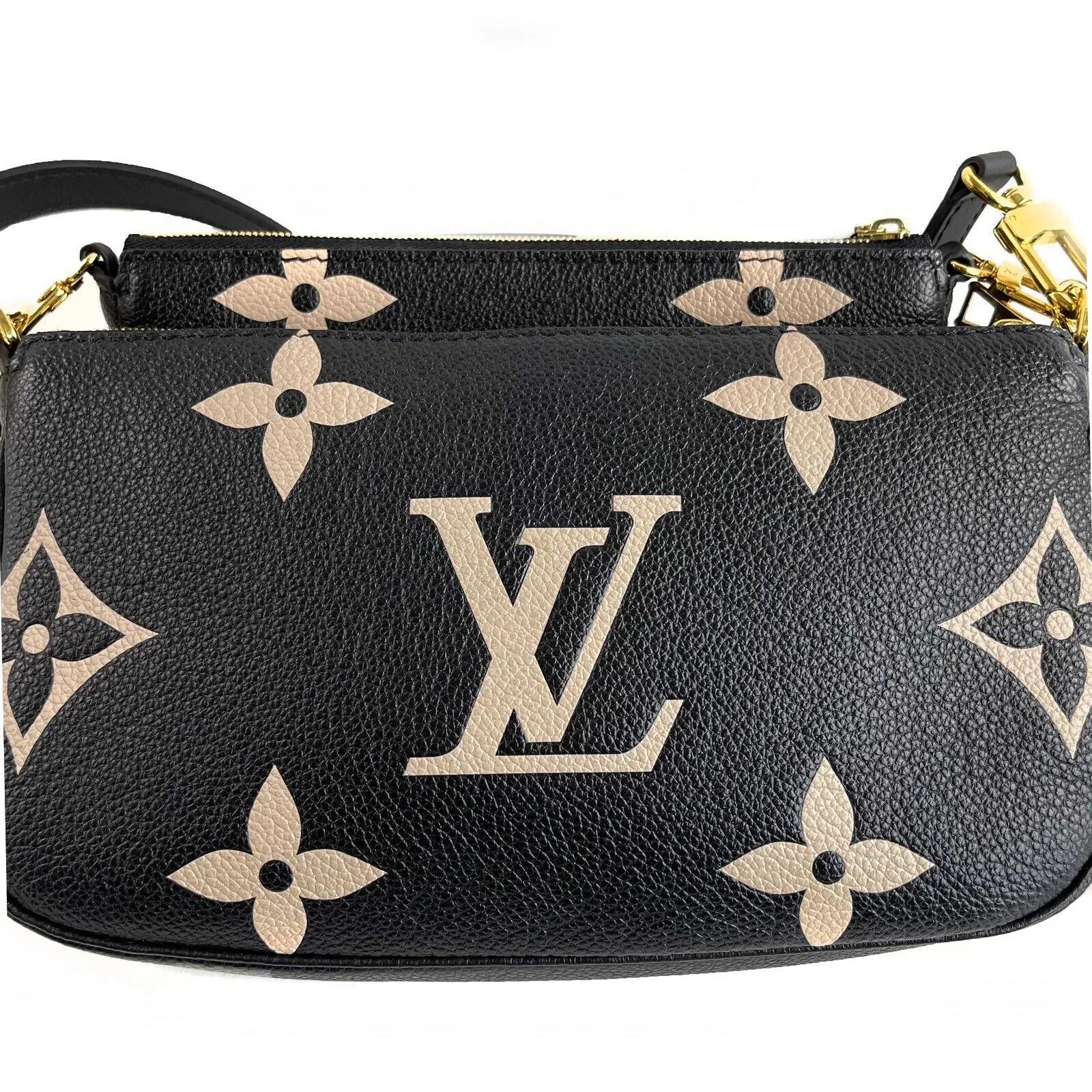 Louis Vuitton Bi-Color Monogram Empreinte Multi Pochette