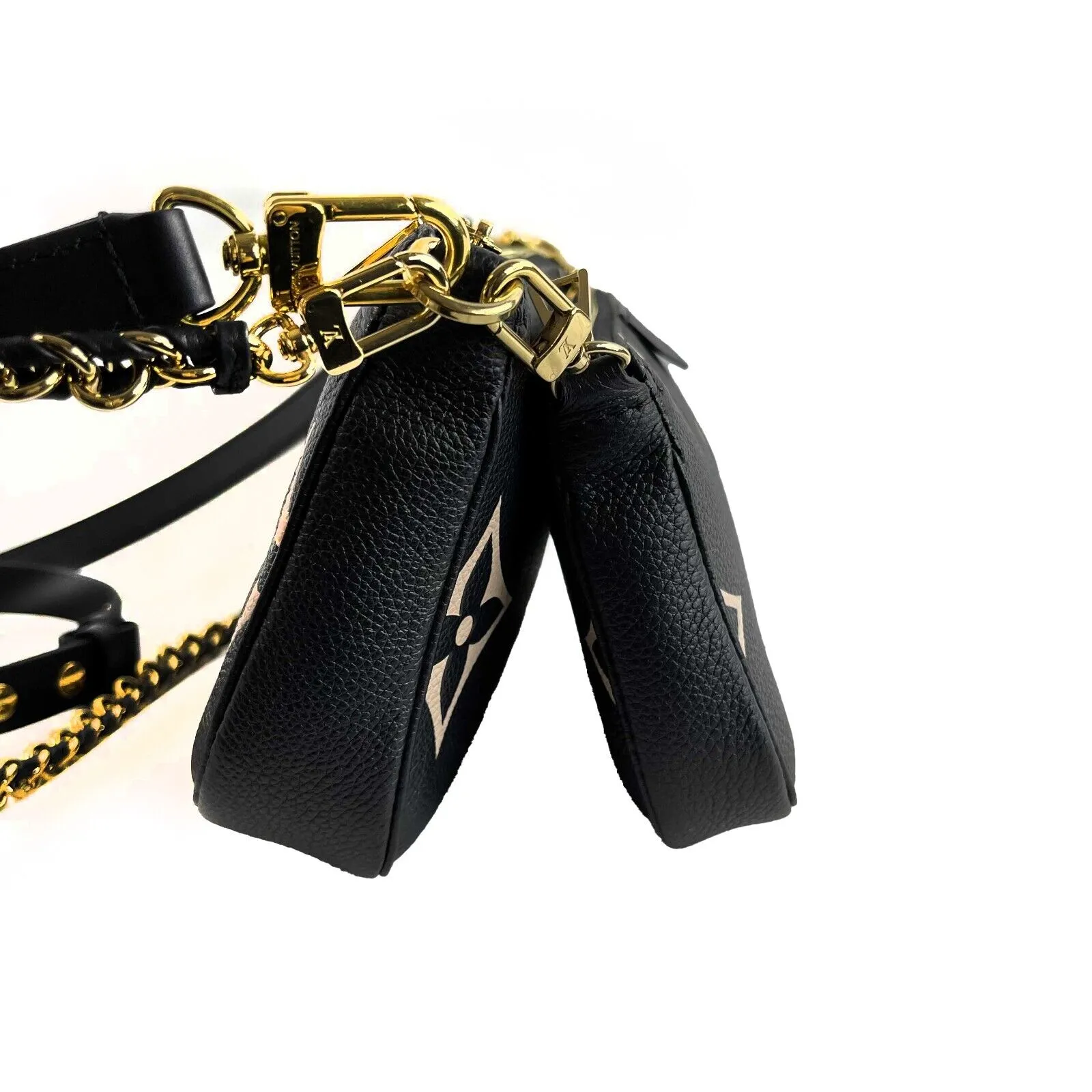 Louis Vuitton Bi-Color Monogram Empreinte Multi Pochette