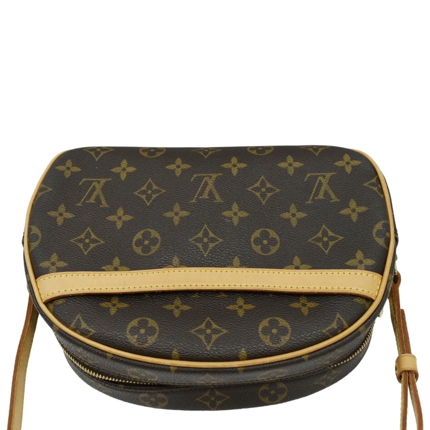 LOUIS VUITTON Blois Monogram Canvas Crossbody Bag Brown