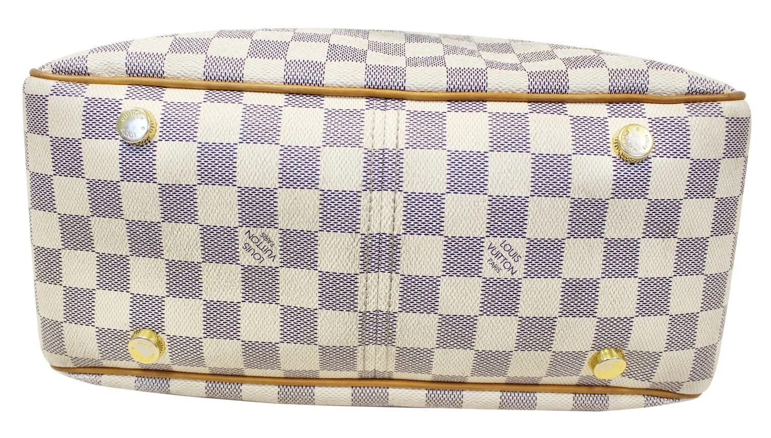 LOUIS VUITTON Damier Azur Figheri PM Shoulder Bag