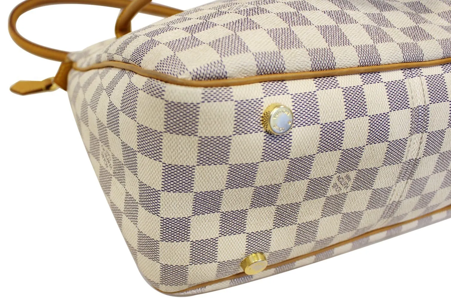 LOUIS VUITTON Damier Azur Figheri PM Shoulder Bag