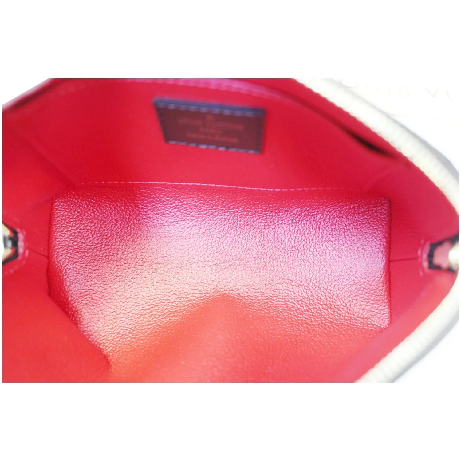 LOUIS VUITTON Damier Ebene Pochette Cosmetic Pouch