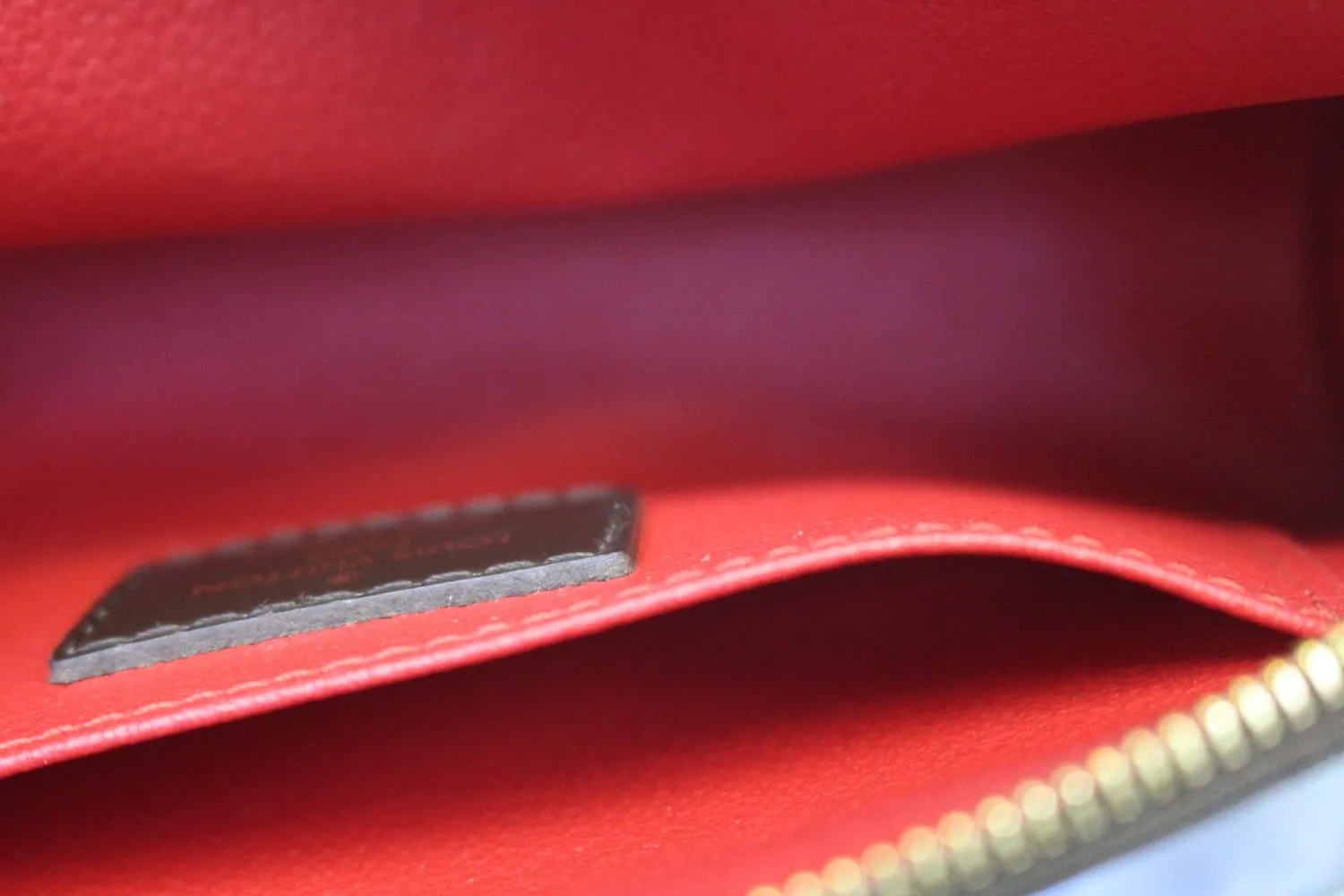 LOUIS VUITTON Damier Ebene Pochette Cosmetic Pouch