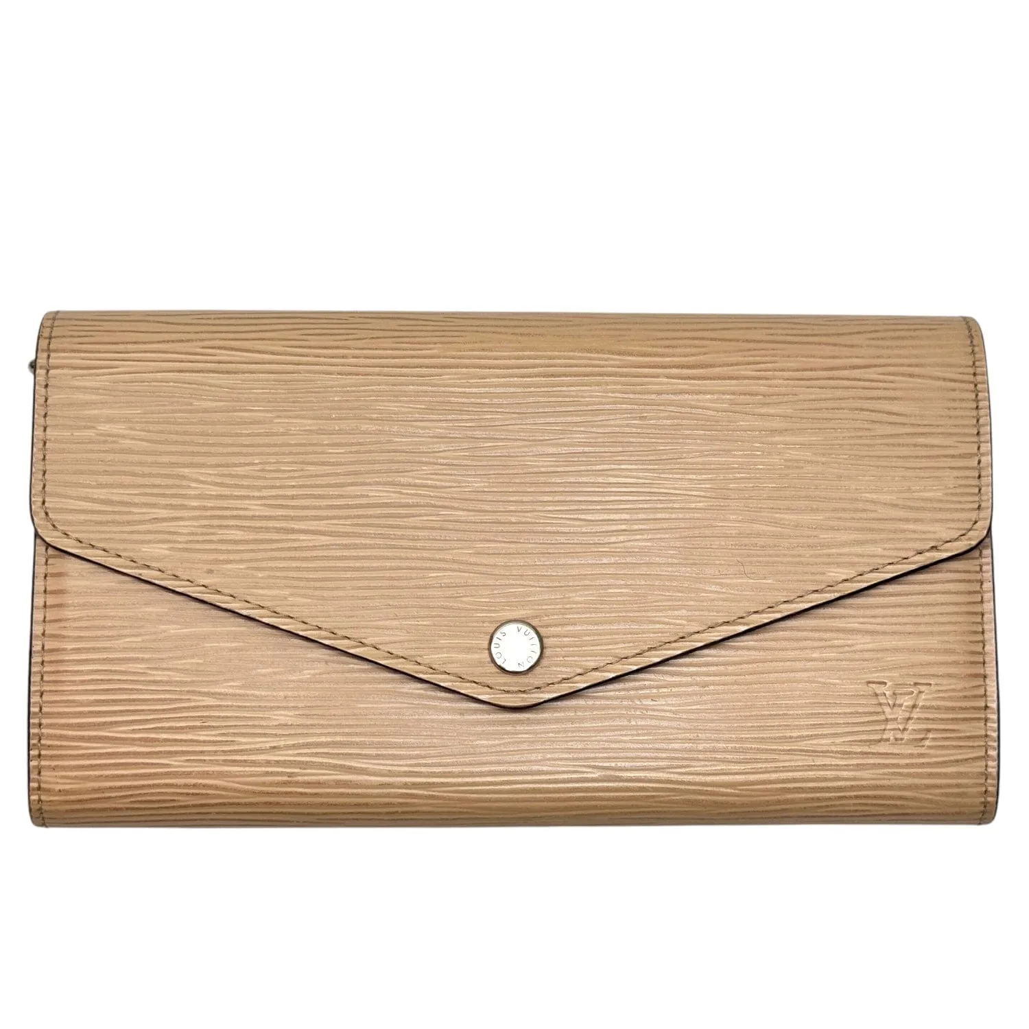 LOUIS VUITTON Epi Leather Sarah Long Wallet - Camel