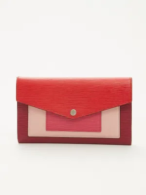 Louis Vuitton Epi Tri Color Wallet On Chain