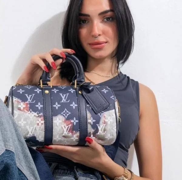 Louis Vuitton  Keepall Bandouliere Monogram Travel Speedy With OG Magnetic Box