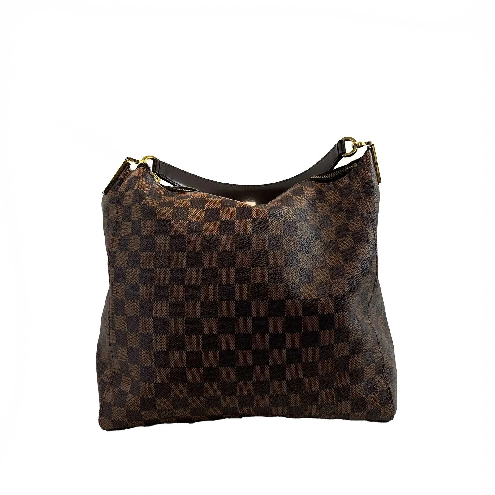 Louis Vuitton LV Portobello Damier Ebene PM Brown Shoulder Bag