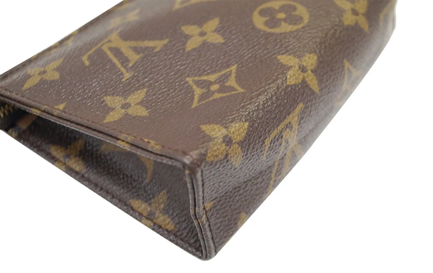 LOUIS VUITTON Monogram Canvas Poche Toilette 15 Cosmetic Pouch