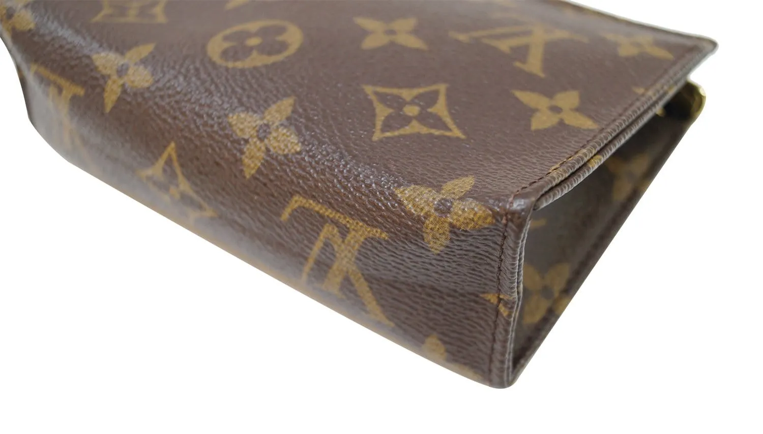 LOUIS VUITTON Monogram Canvas Poche Toilette 15 Cosmetic Pouch