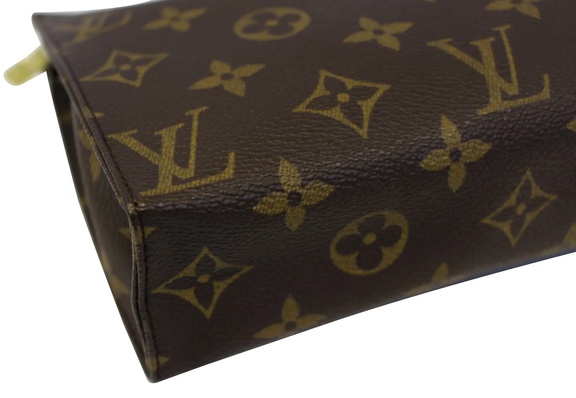 LOUIS VUITTON Monogram Canvas Poche Toilette 19 Cosmetics Pouch