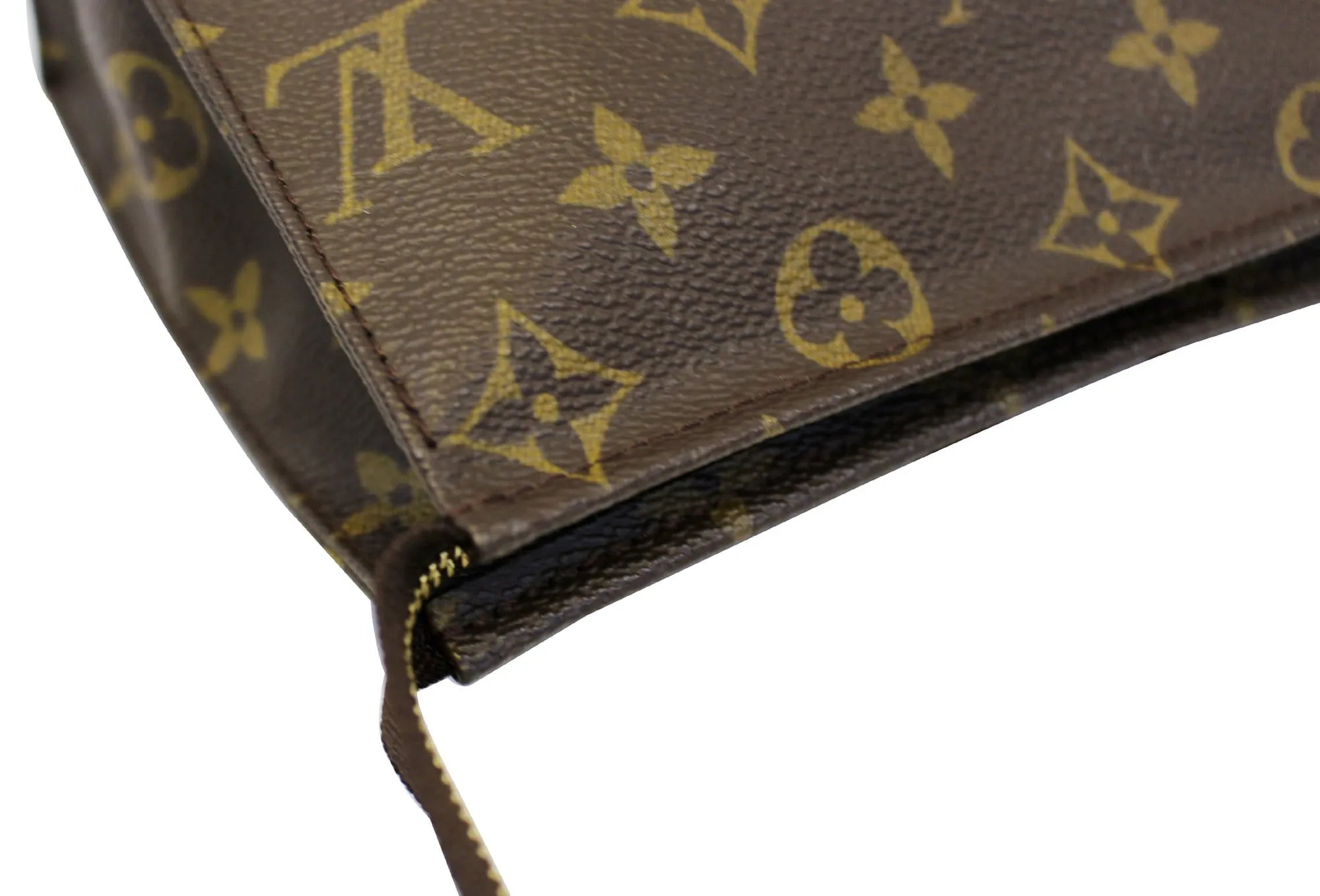 LOUIS VUITTON Monogram Canvas Poche Toilette 19 Cosmetics Pouch