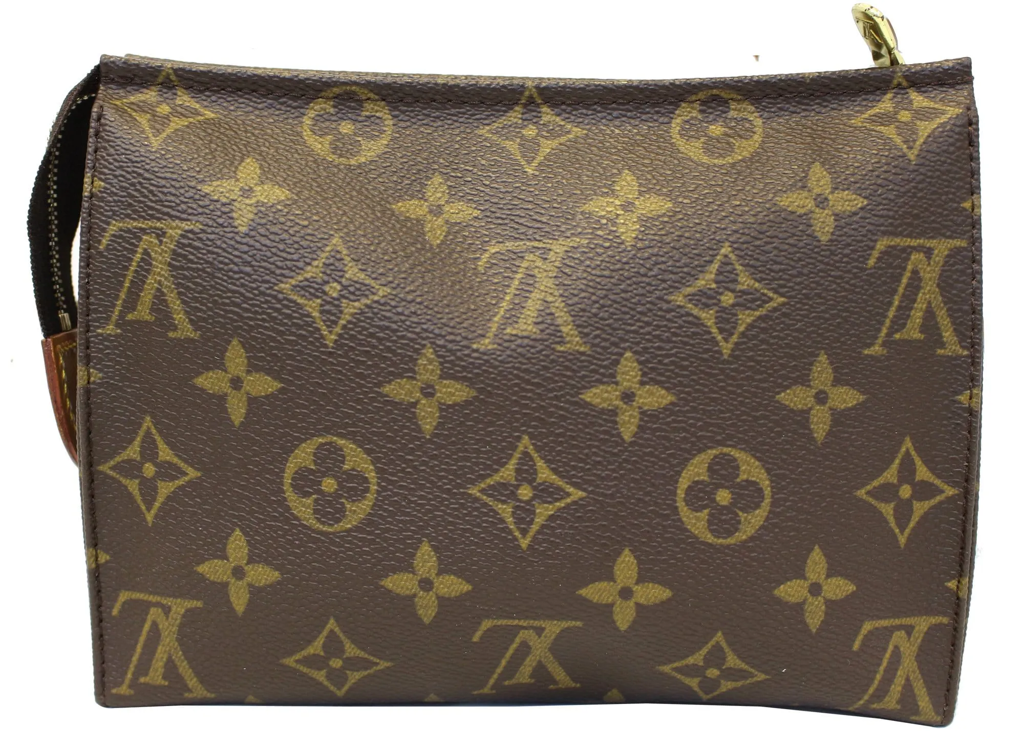 LOUIS VUITTON Monogram Canvas Poche Toilette 19 Cosmetics Pouch