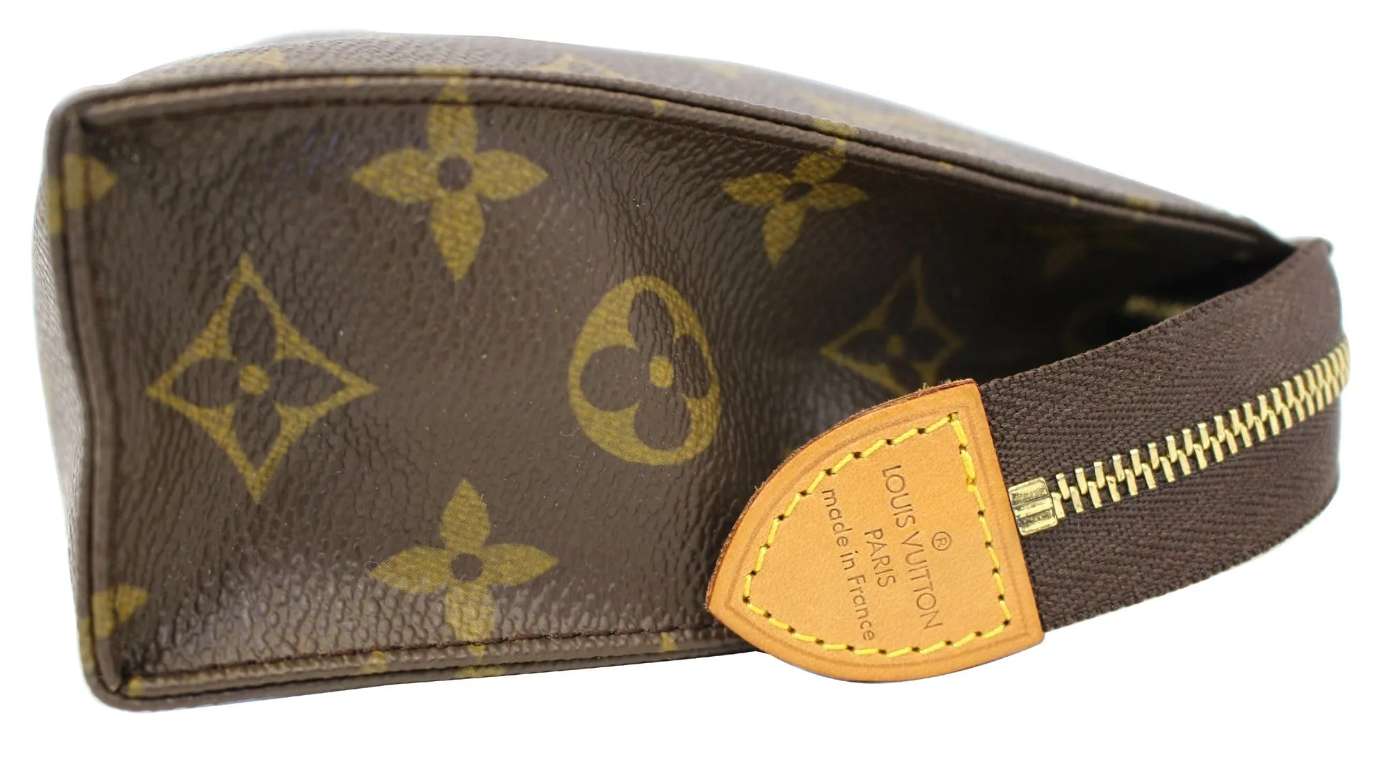LOUIS VUITTON Monogram Canvas Poche Toilette 19 Cosmetics Pouch