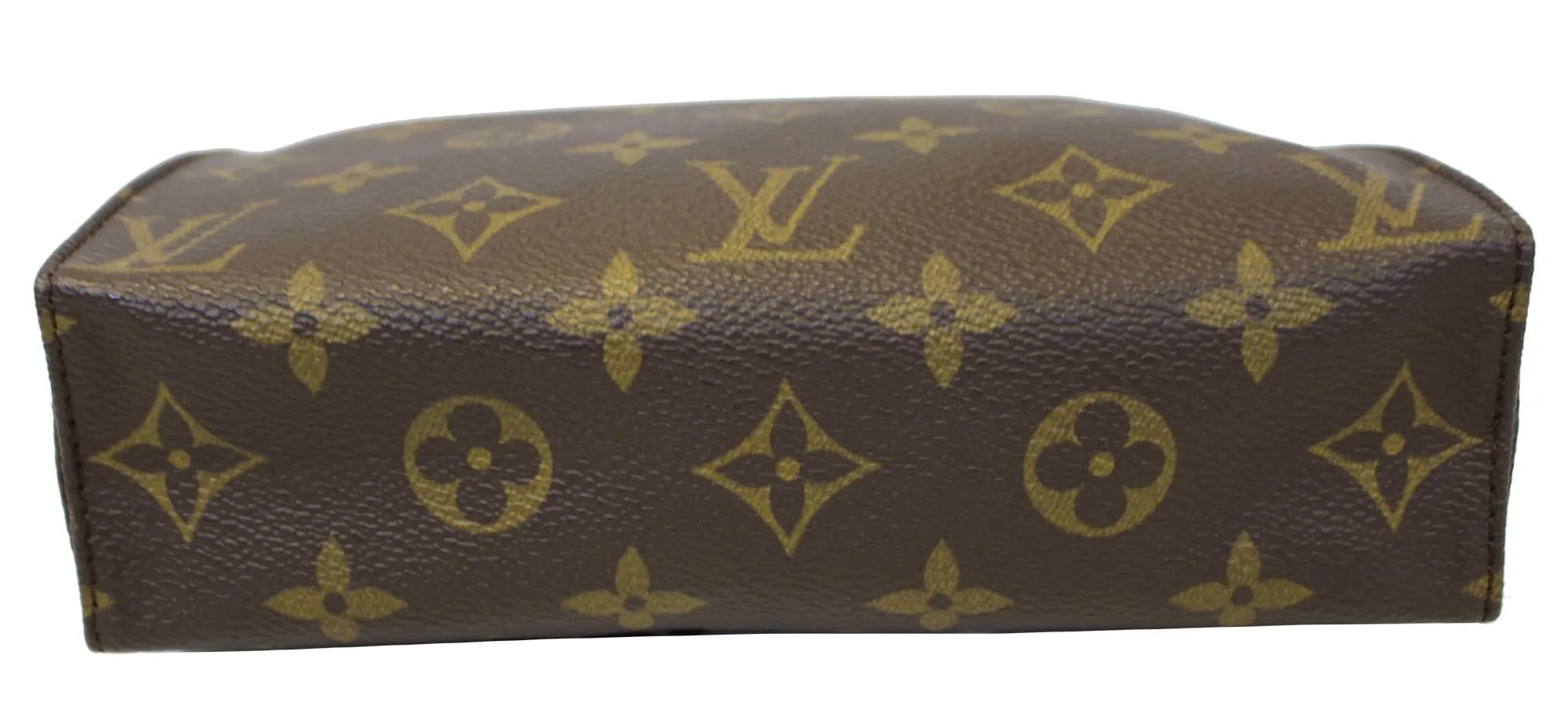 LOUIS VUITTON Monogram Canvas Poche Toilette 19 Cosmetics Pouch