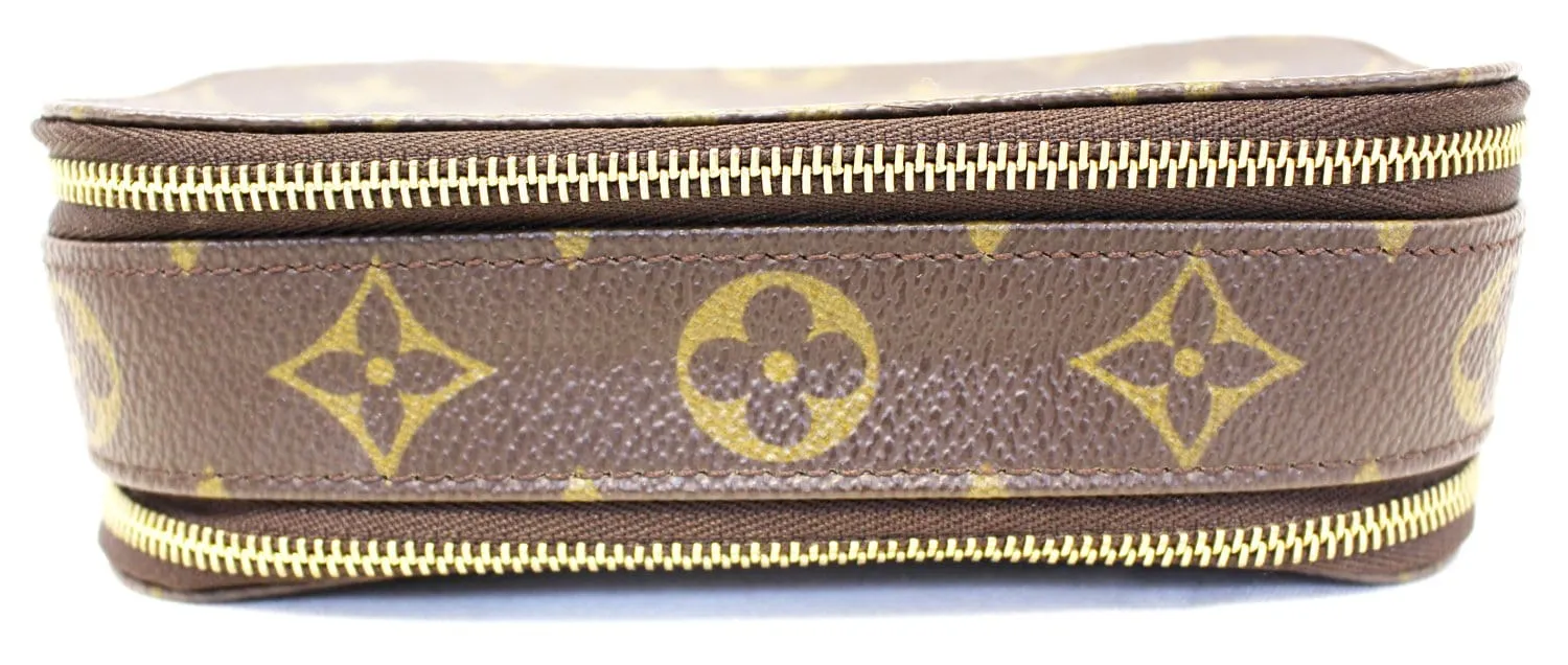 LOUIS VUITTON Monogram Canvas Trousse Blush PM Cosmetic Case