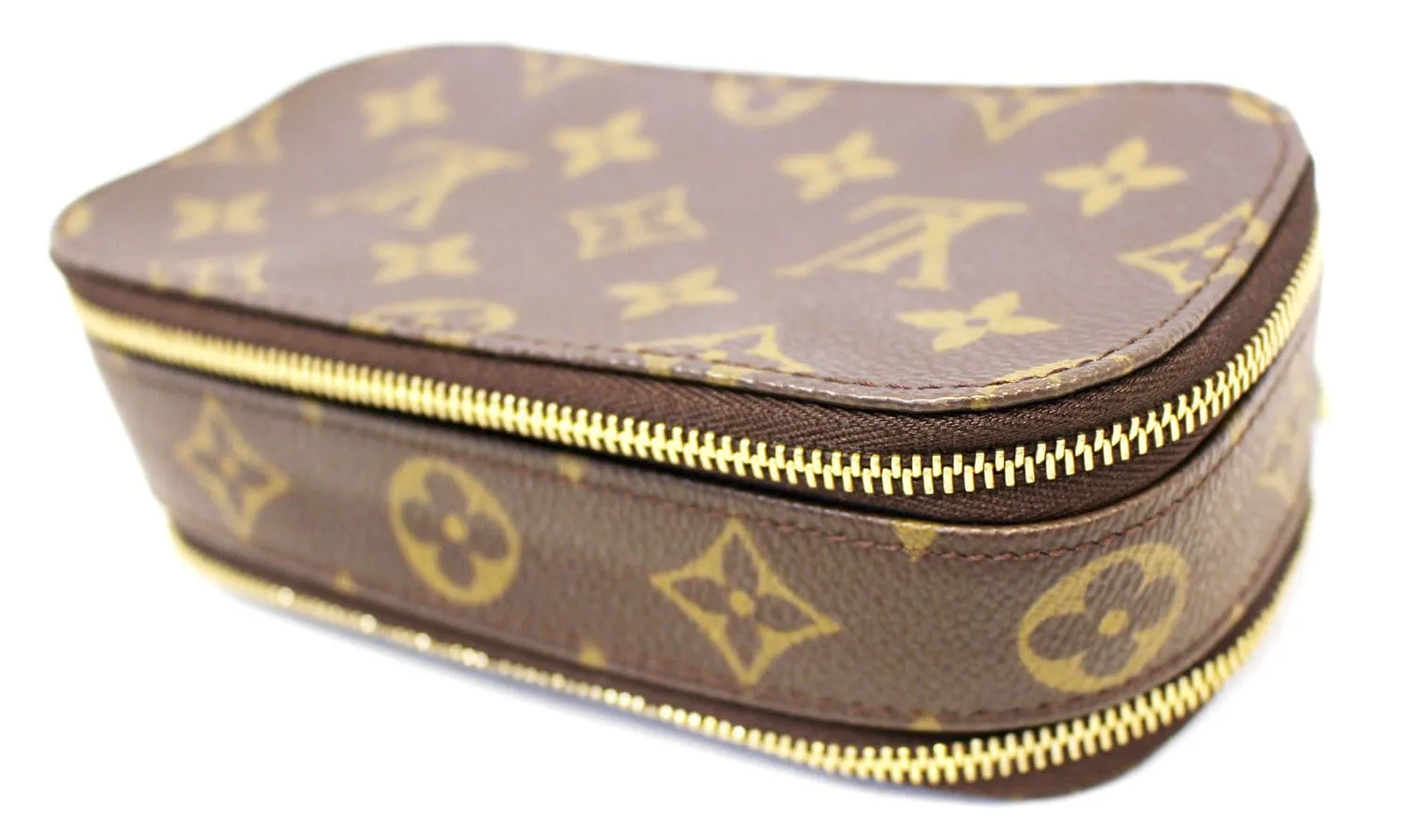 LOUIS VUITTON Monogram Canvas Trousse Blush PM Cosmetic Case