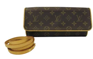 LOUIS VUITTON Monogram Canvas Twin GM Shoulder Pouch