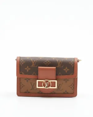 Louis Vuitton Reverse Monogram Canvas Dauphine Wallet On Chain