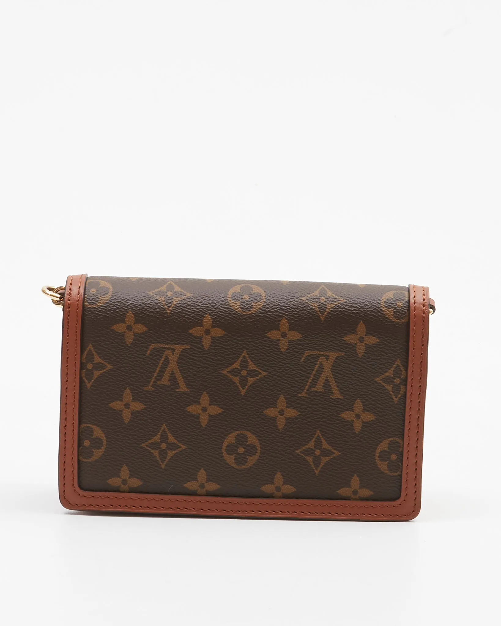 Louis Vuitton Reverse Monogram Canvas Dauphine Wallet On Chain
