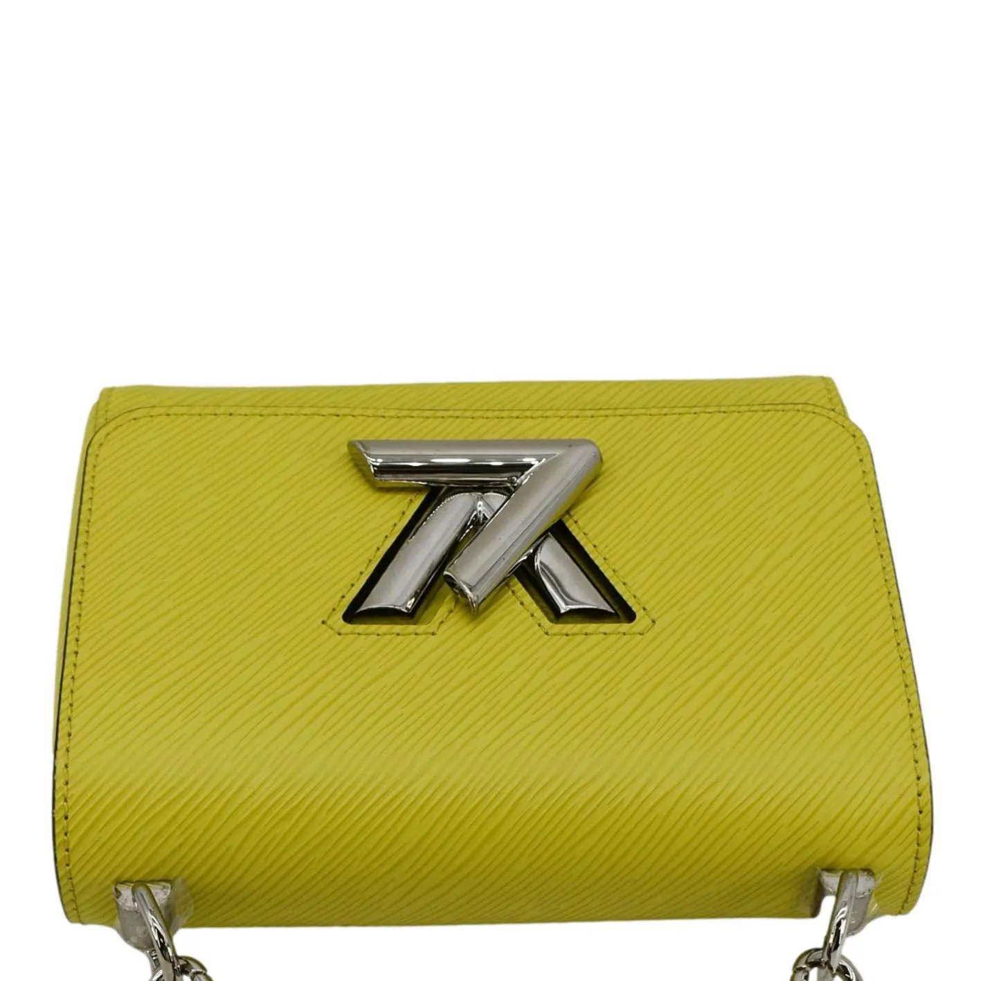LOUIS VUITTON Twist PM Epi Leather Crossbody Bag Yellow