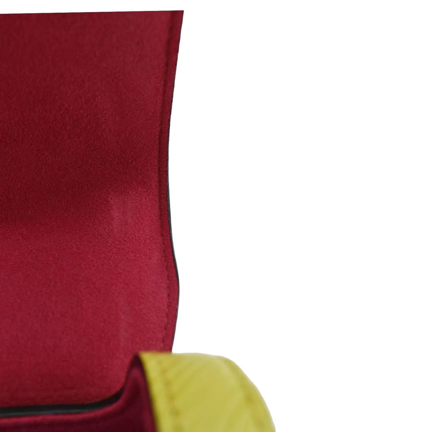 LOUIS VUITTON Twist PM Epi Leather Crossbody Bag Yellow