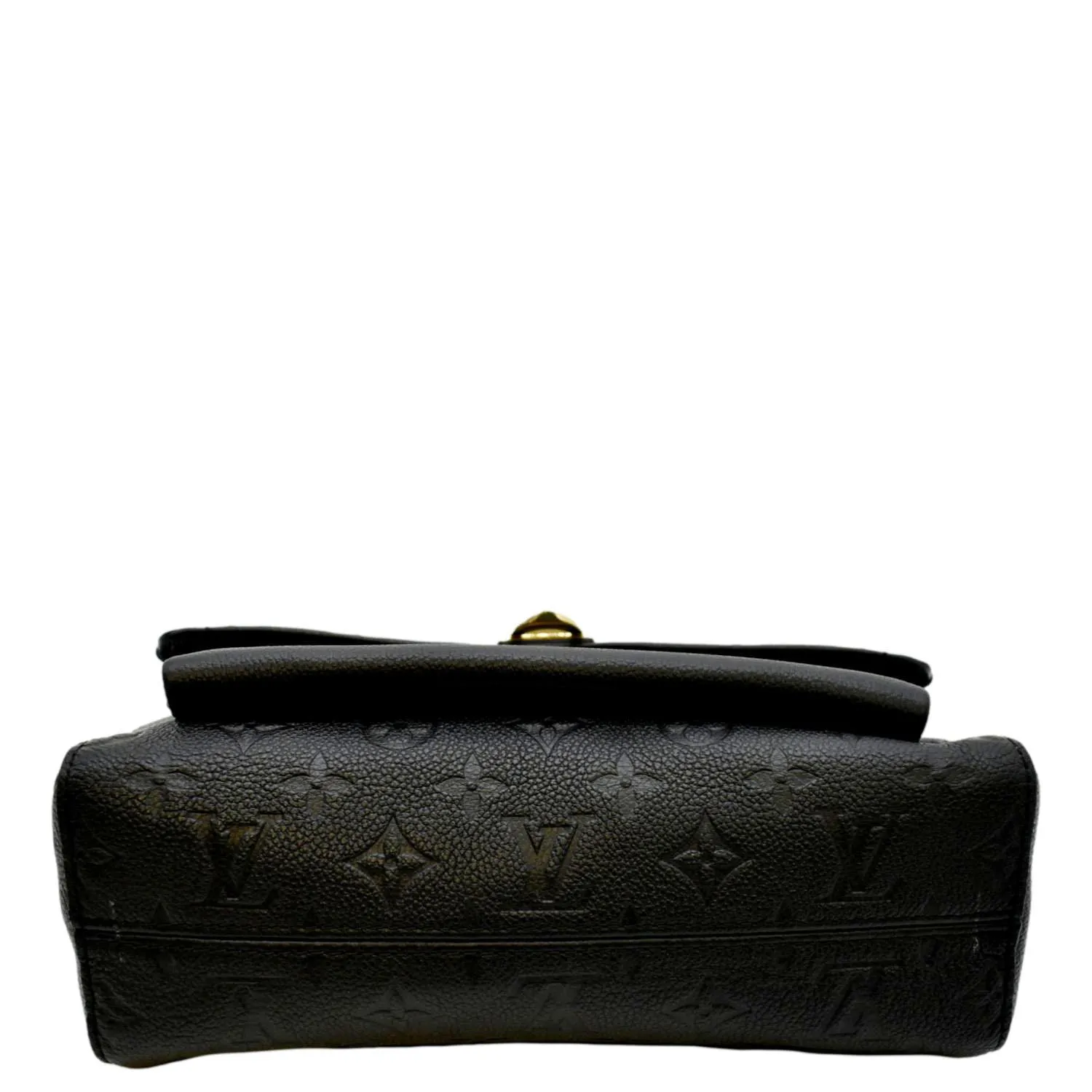 LOUIS VUITTON Vavin PM Monogram Empreinte Leather Shoulder Bag Black
