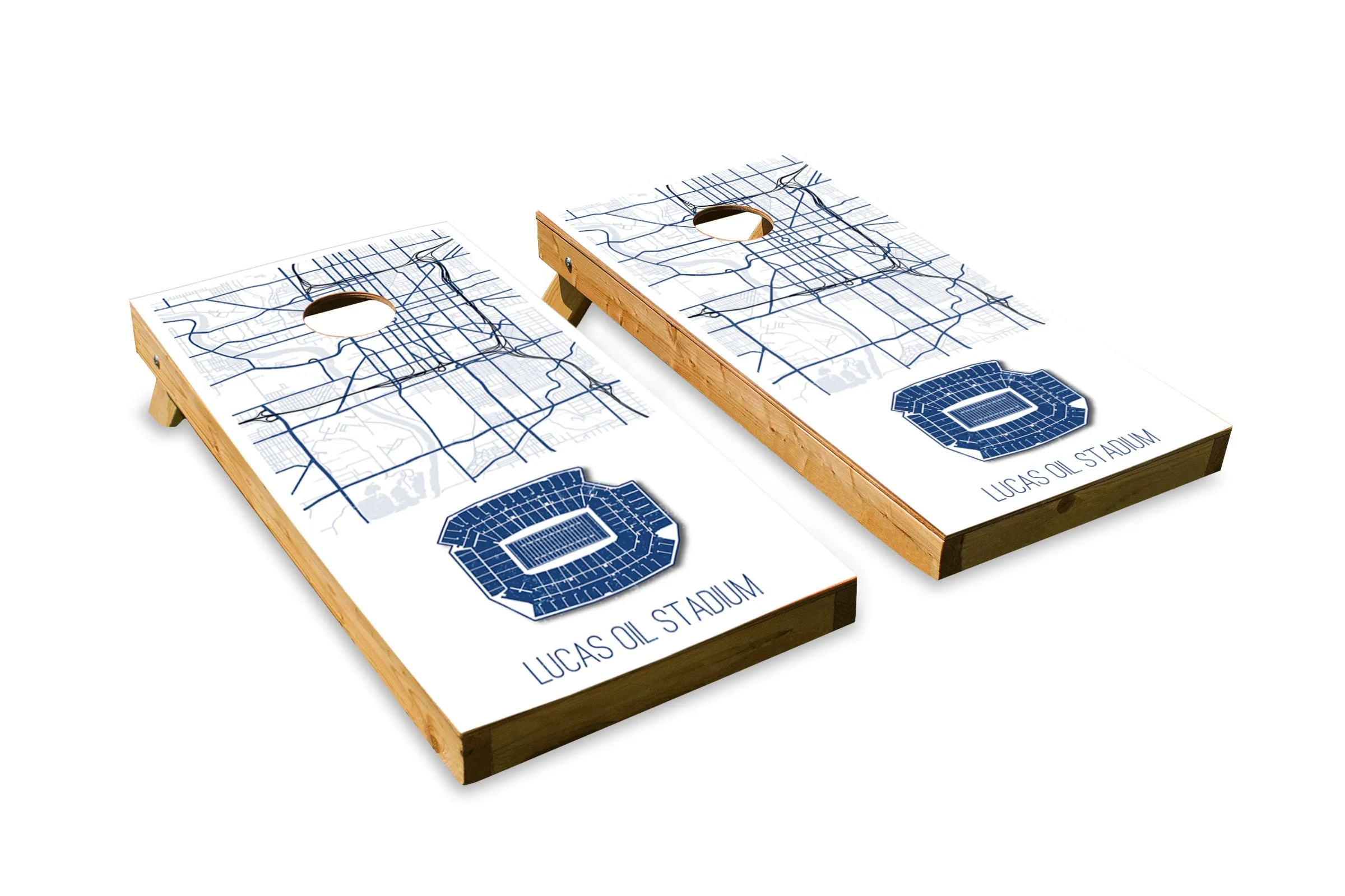 Lucas Oil Stadium Map
