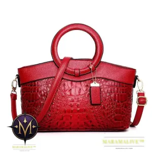 Luxury Handbags Women Bags Designer Crocodile Woman Leather
