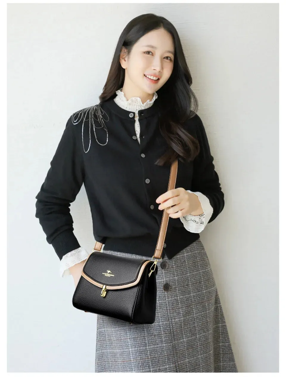 Luxury Leather Shoulder Bag