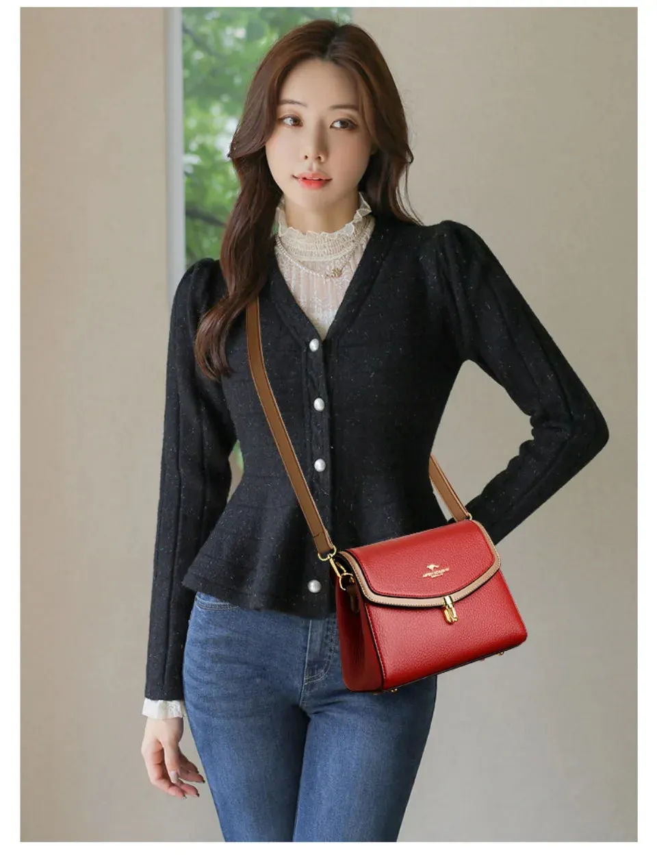 Luxury Leather Shoulder Bag