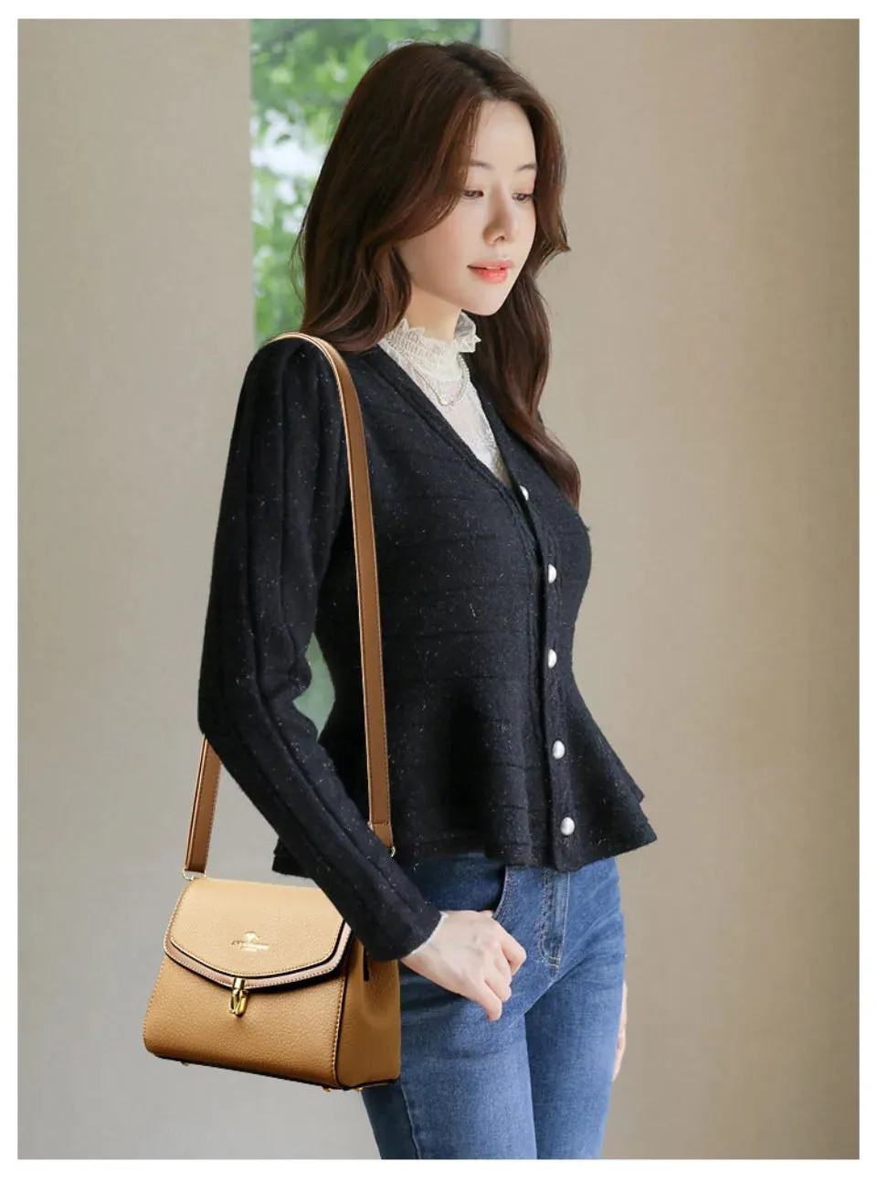 Luxury Leather Shoulder Bag