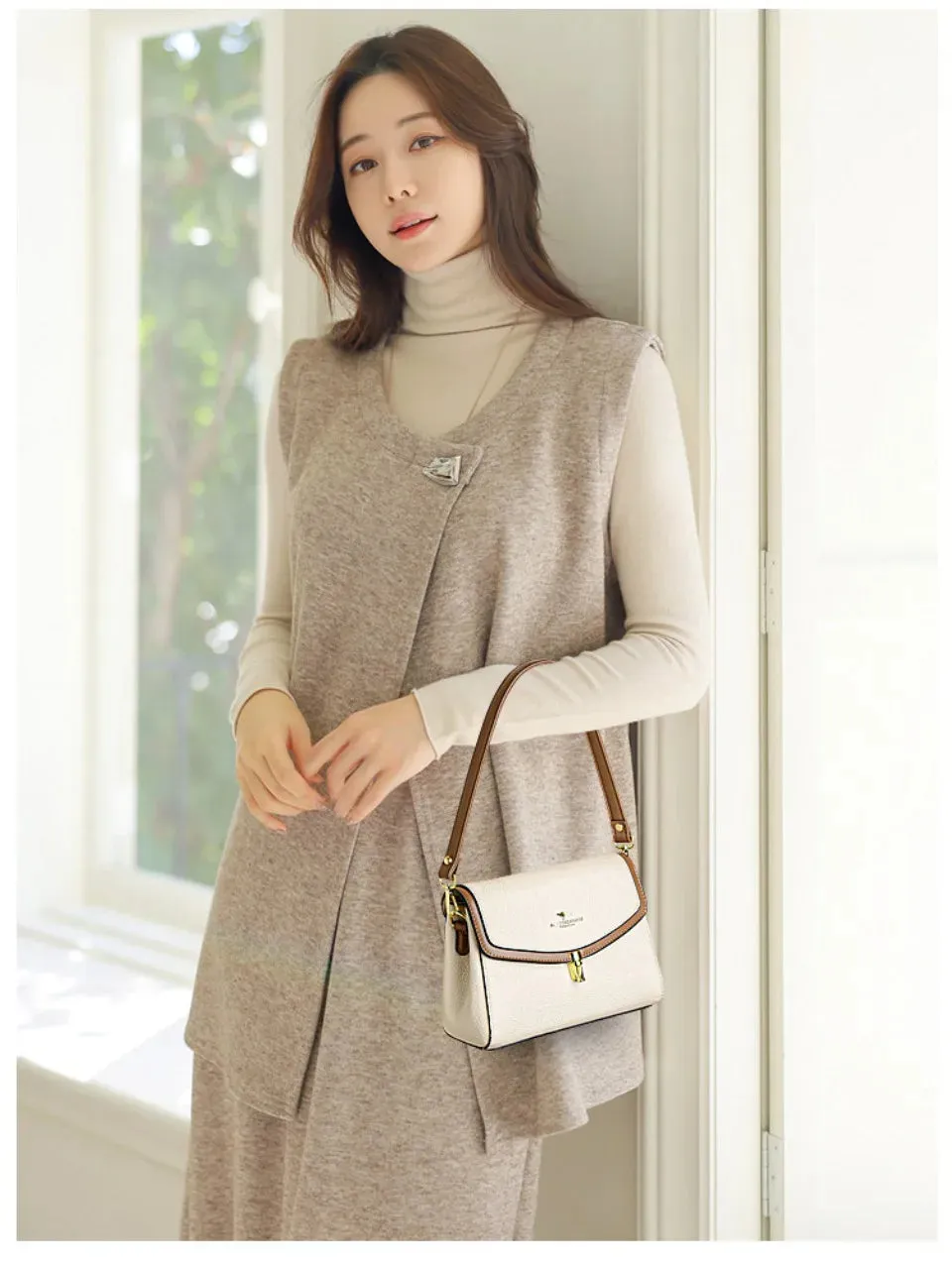 Luxury Leather Shoulder Bag