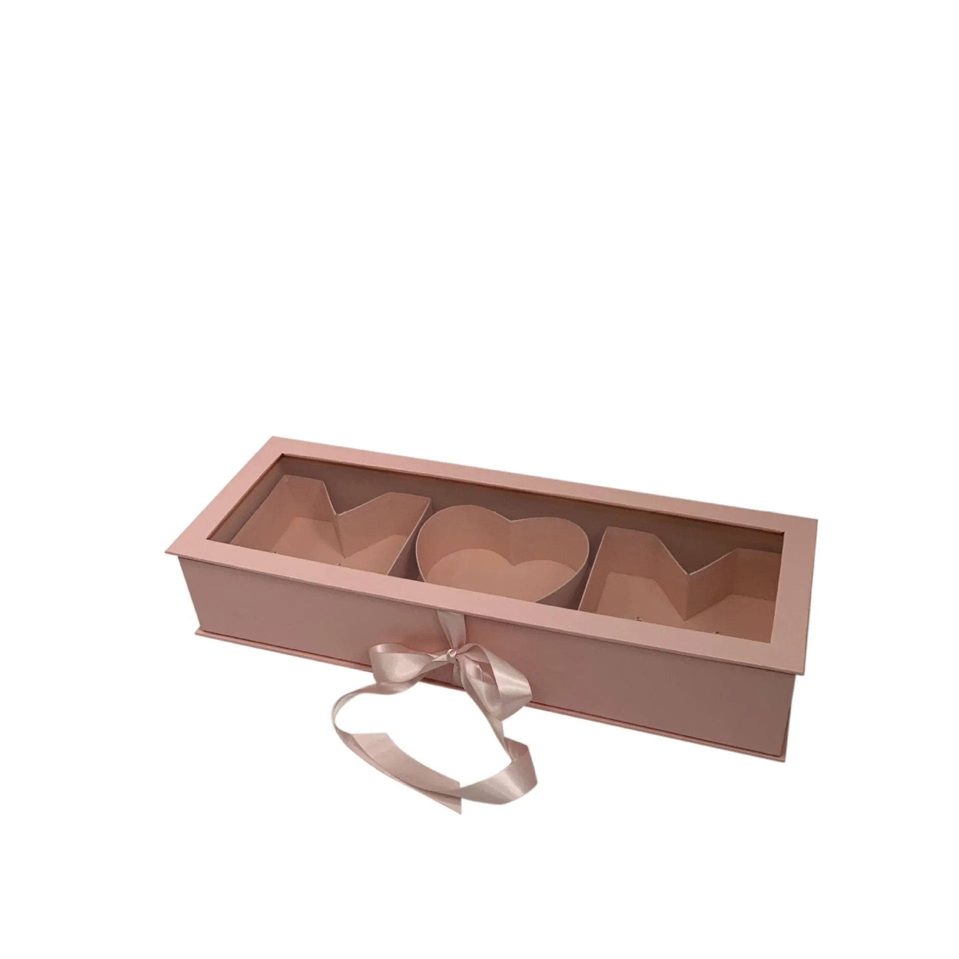 Luxury MOM Flower & Gift Box with Hollowed-Out Design