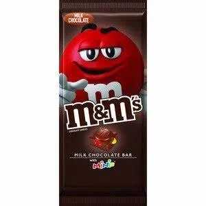 M Ms Milk Chocolate With Minis Bar 4oz