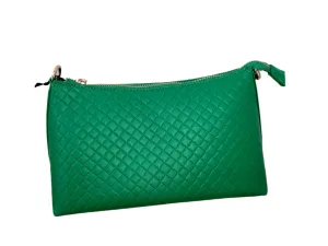 Madison Chain Crossbody Bag - Vegan black Leather