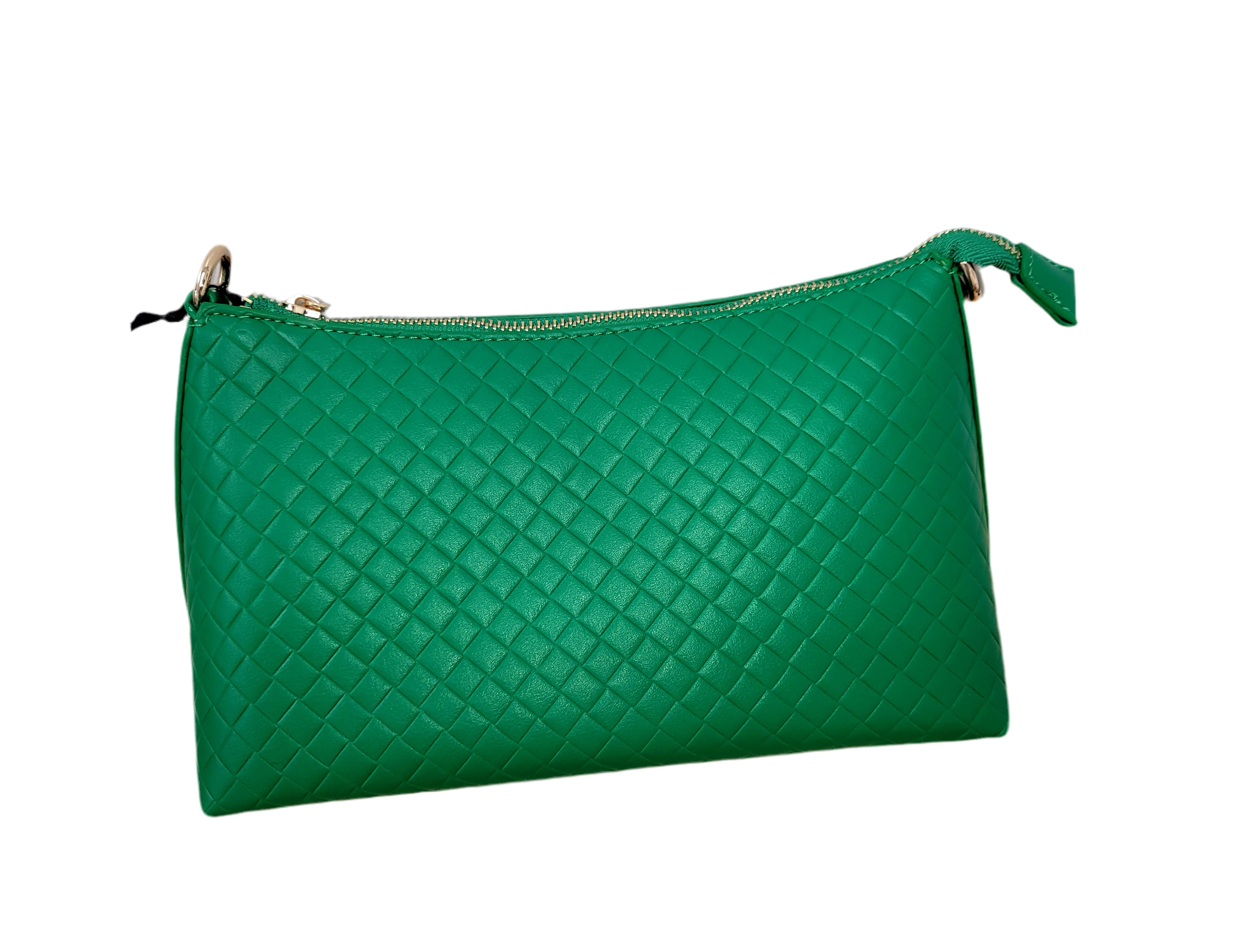 Madison Chain Crossbody Bag - Vegan black Leather