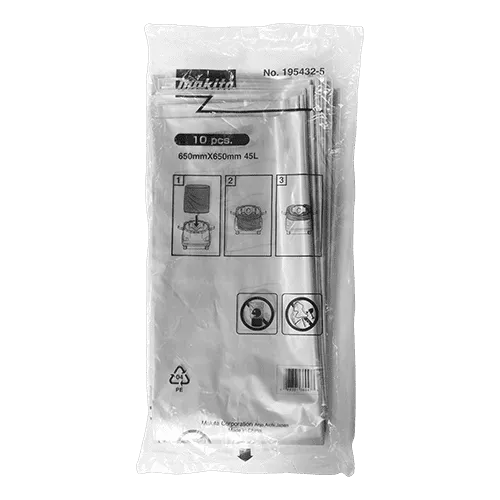 Makita Poly Vacuum Bags DVC860/150/155