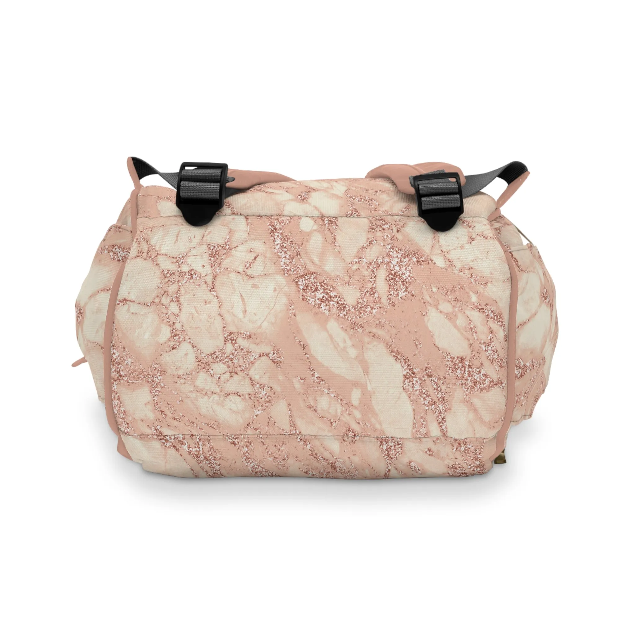 Marble Diaper Backpack - Multifunctional & Durable Nappy Bag with Elegant Marble Patterns, Perfect for Stylish Parents