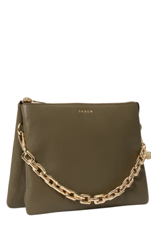 Matilda Crossbody Bag - Rosemary Chunky Chain