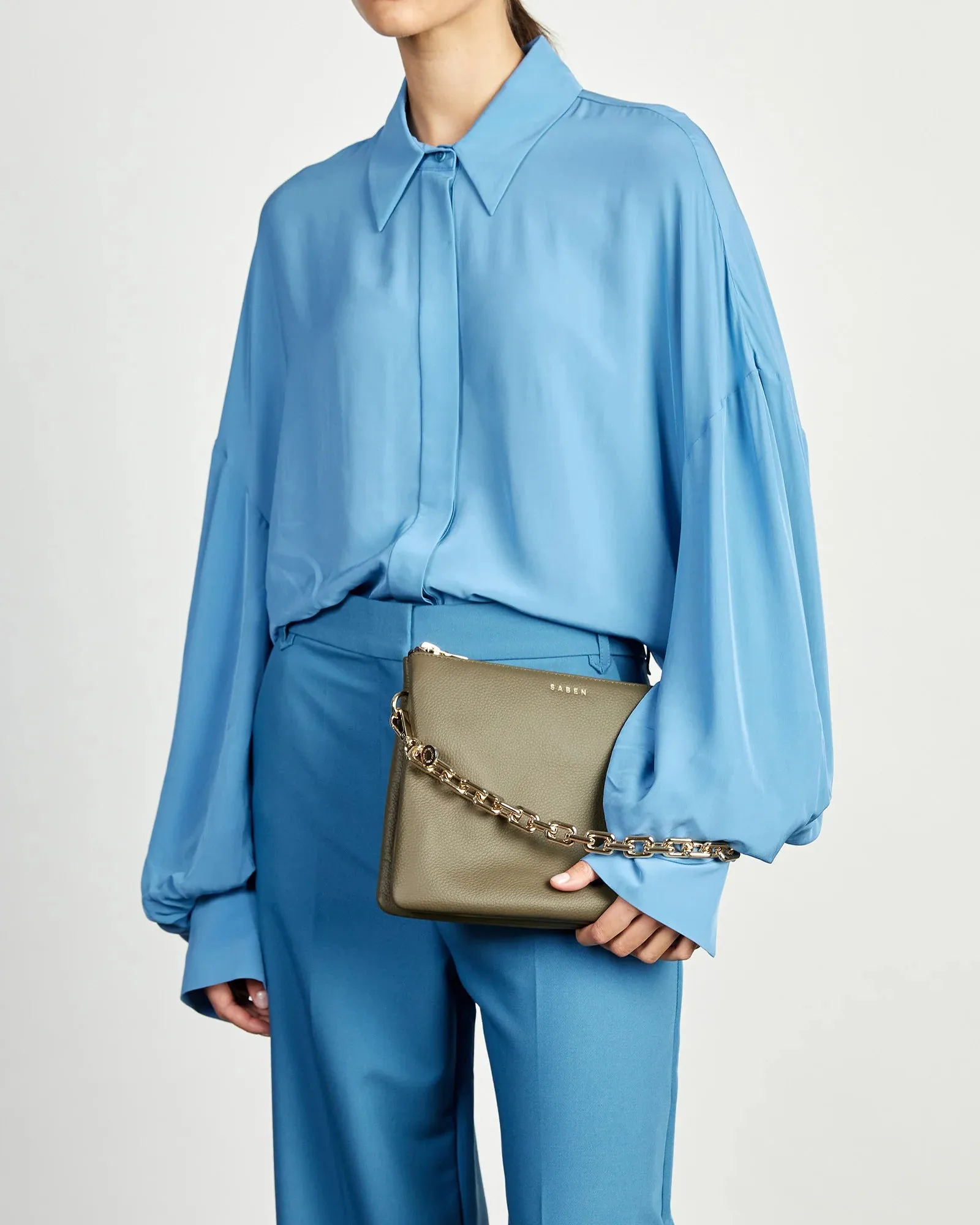 Matilda Crossbody Bag - Rosemary Chunky Chain