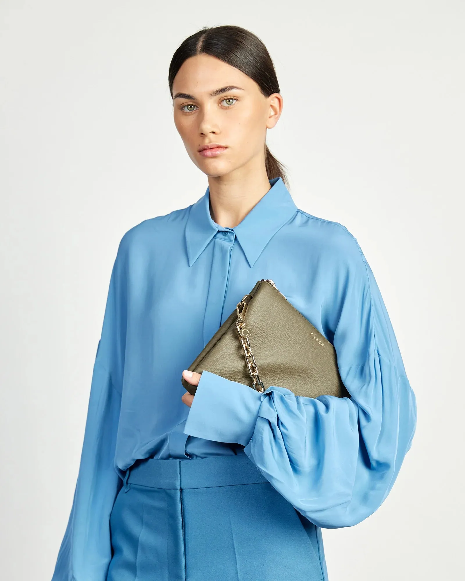 Matilda Crossbody Bag - Rosemary Chunky Chain