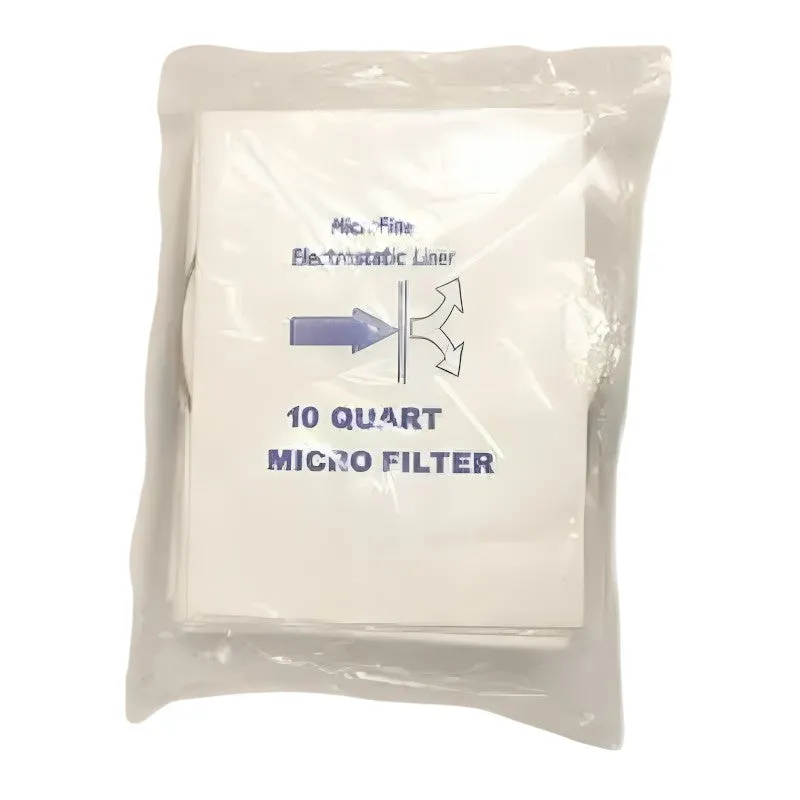 Mercury 10 Qt. Backpack Vacuum Replacement Bags - Pack of 10 10-0006