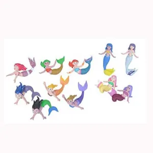 Mermaid Toy Tube Set