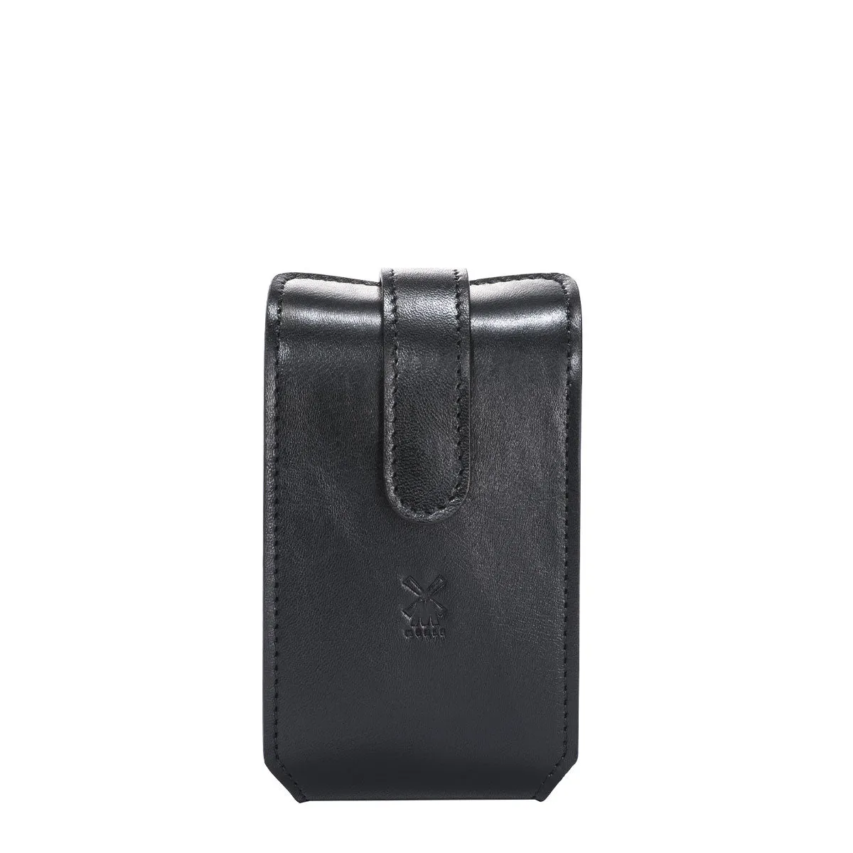 MÜHLE Black Leather Travel Razor & Shaving Brush Case