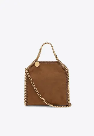 Micro Falabella Faux Suede Tote Bag