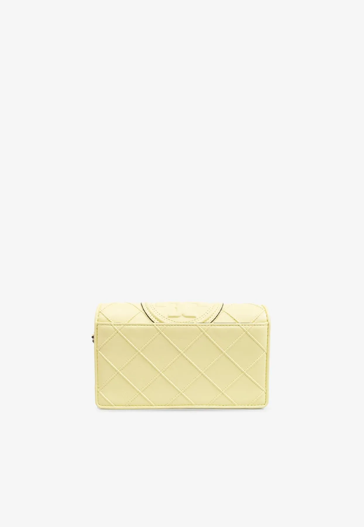 Mini Fleming Soft Leather Clutch Bag