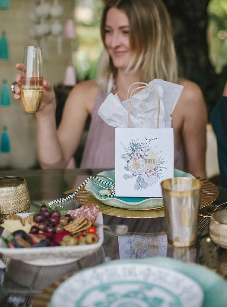 MINI GIFT BAG, SUNRISE PETALS