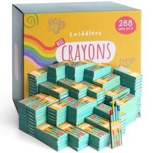 Mini Wax Colouring Crayons (Packs of 4)